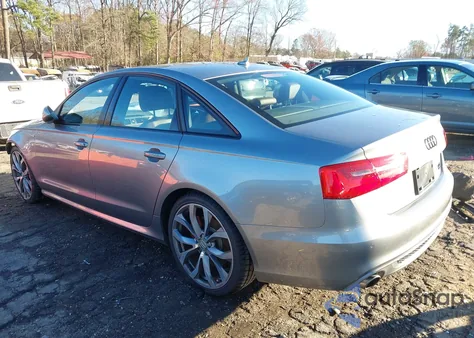 2015 Audi A6 3.0T Premium Plus из США, поврежденный, VIN WAUHGAFC0FN040528